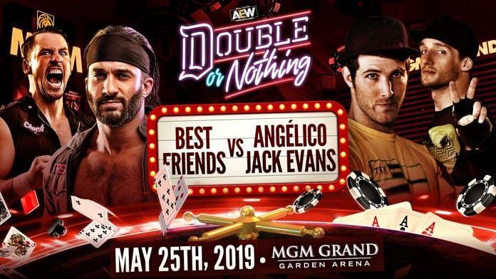 Angelico and Jack Evans vs Best Friends