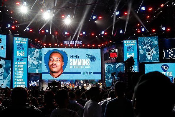 Tennessee Titans selected Jeffery Simmons with their first round pick