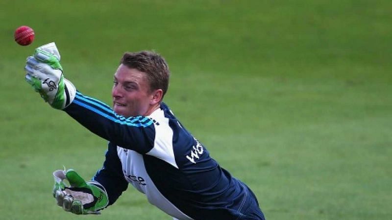 11 dismissals by Jos Buttler of England is the highest number of dismissals by a wicket-keeper at this ground.