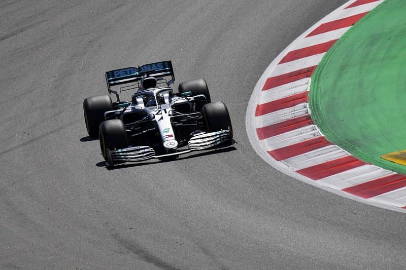 Forza Mercedes! 20-year-old Nikita Mazepin set the fastest time for Mercedes at Barcelona
