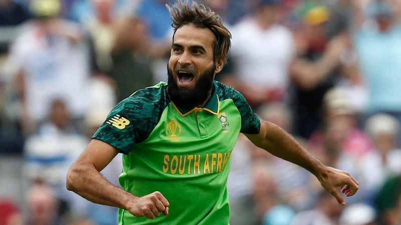 Imran Tahir opened the bowling for South Africa against England