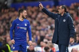 Chelsea News: Sarri makes admission about Eden Hazard's future