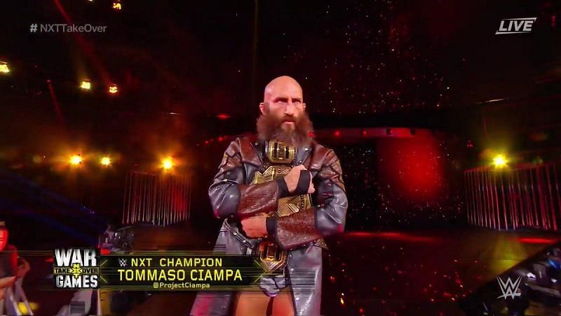 Ciampa had to part ways with his beloved Goldie due to an unfortunate neck injury