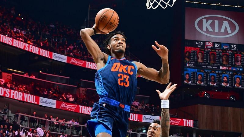 Terrance Ferguson is being linked with a trade from the OKC Thunder (Picture Credit: ESPN)