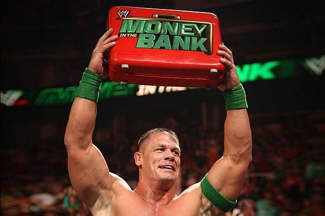 John Cena botched the finish of the 2012 Money in the Bank ladder match