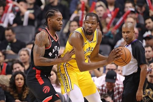 Kawhi Leonard and Kevin Durant