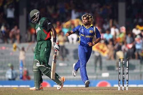 Mesmeric Malinga shot through under the bat with amazing precision.