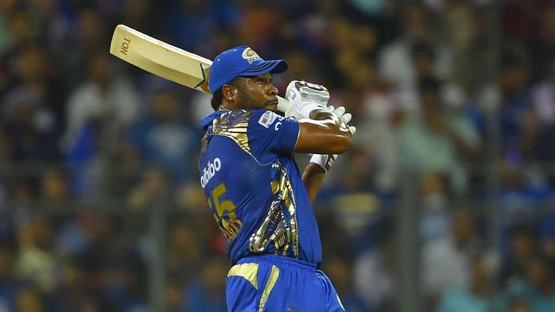 Pollard was at his all-round best against CSK in 2013 (Image courtesy: IPLT20/BCCI)
