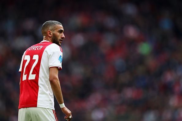 How Arsenal could line up with Hakim Ziyech