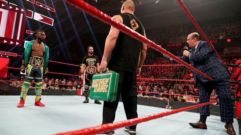 Lesnar will announce his plans for the Money in the Bank contract tonight.