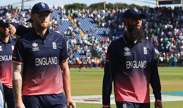 Ben Stokes and Moeen Ali.