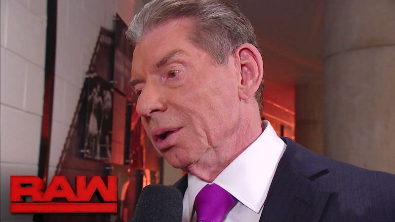 Not a good look for Vince McMahon here.