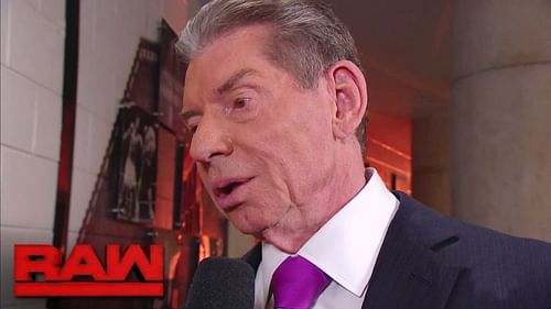 Not a good look for Vince McMahon here.