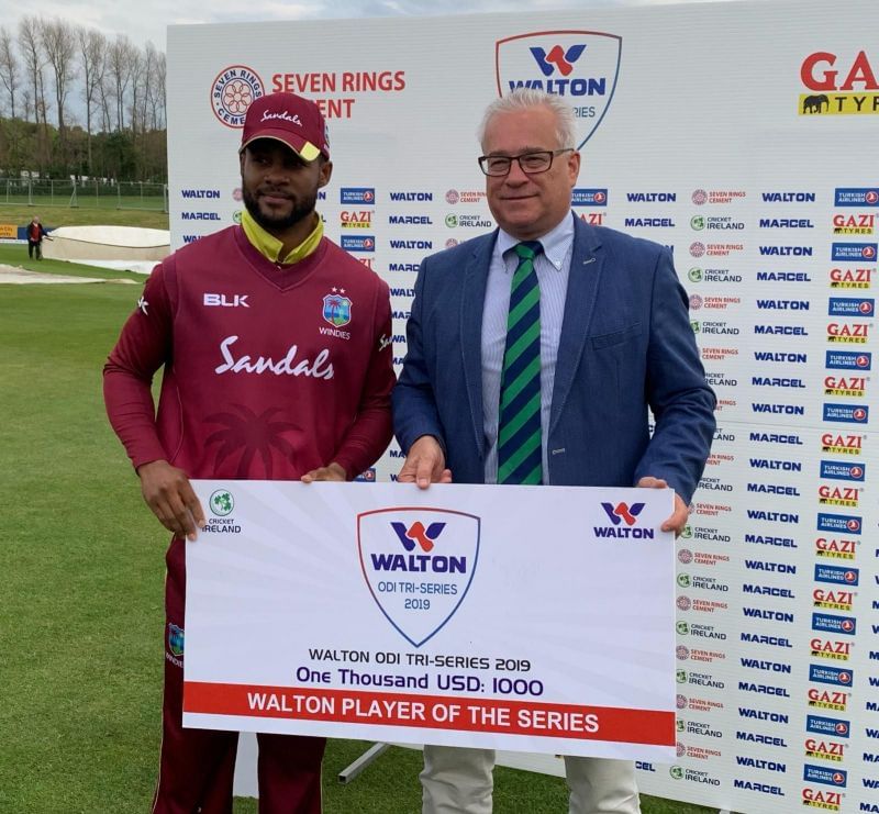 Shai Hope was West Indies&#039; standout batsman with 470 runs