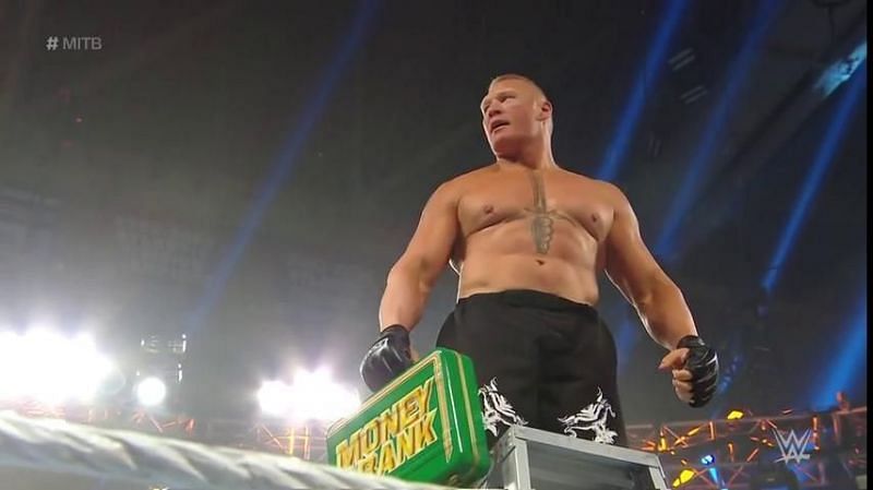 This image alone makes Lesnar a good heel.