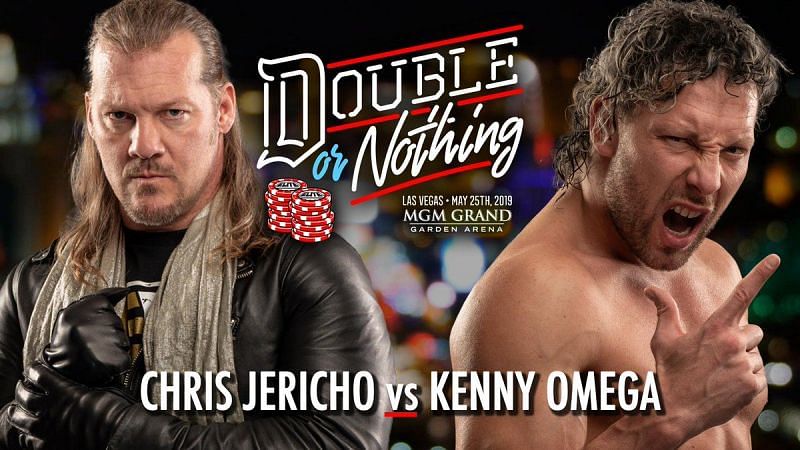 Chris Jericho v/s Kenny Omega at AEW's Double Or Nothing pay-per-view