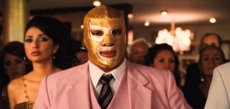 Nacho Libre fans may recognise the gold mask of Gonzalez