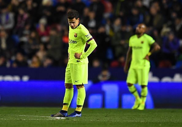 Coutinho has been hugely disappointing for Barcelona