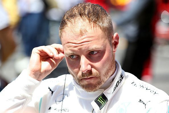 Mercedes get first and second positions - Valtteri Bottas.