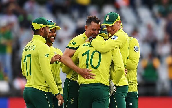 The South Africa team needs a little bit of luck