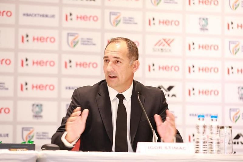 Igor Stimac addressed the media for the first time as the new head coach of the Indian football team
