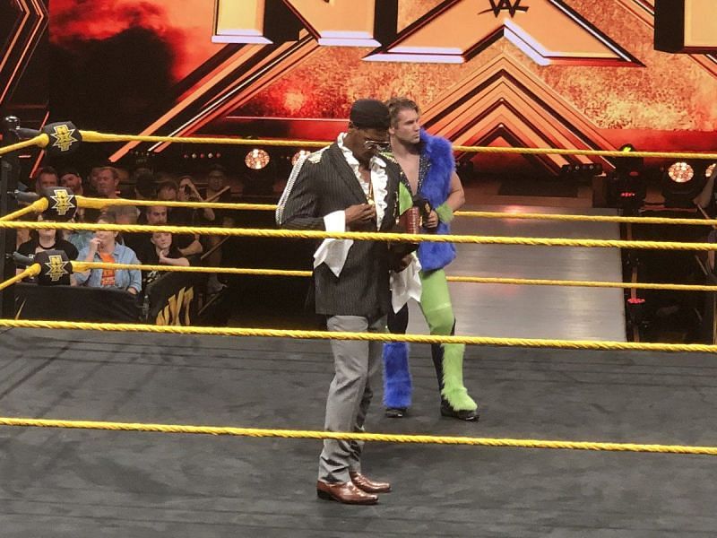 Tyler Breeze officially made his return to NXT