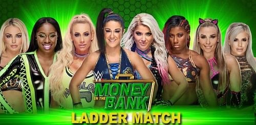 8 Women will be competing for this year's Money in the Bank contract this month.