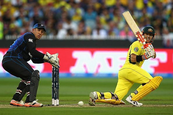 Warner was superb for Australia in the 2015 World Cup