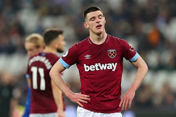 Declan Rice wants to stay at West Ham United