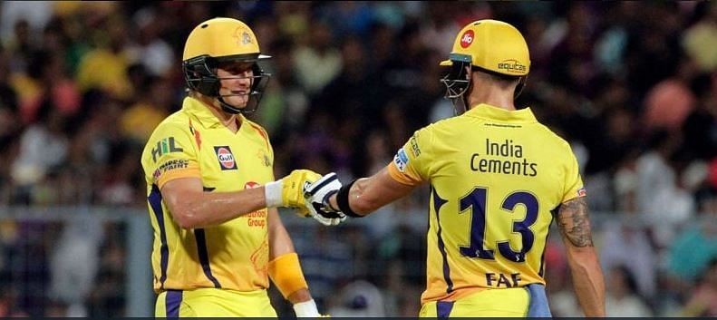 Shane Watson and Faf du Plessis (Image Source: IPL/BCCI)