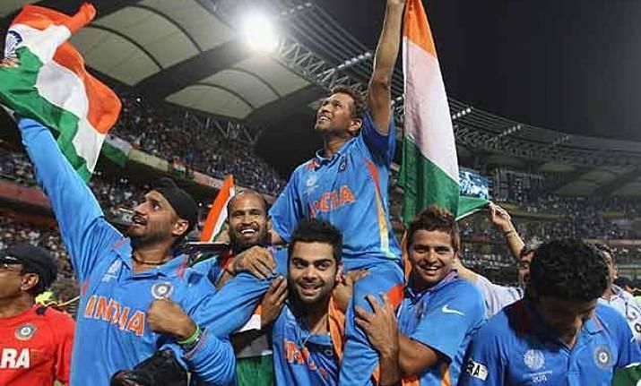 Kohli carried Sachin on his shoulder after 2011 Wolrd cup win