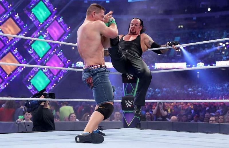 John cena vs the undertaker