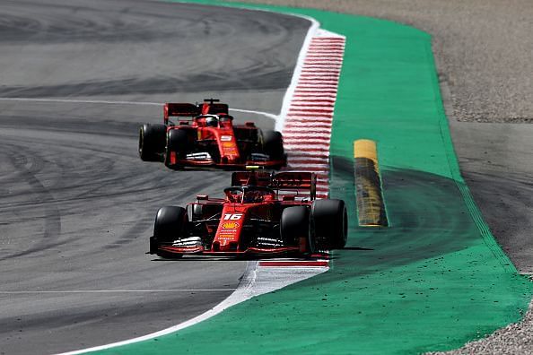 Leclerc &amp; Vettel - Ferrar