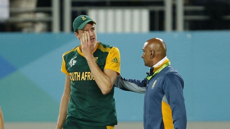 Morne Morkel could not hide his tears.
