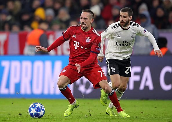 Franck Ribery&#039;s (left) days with Bayern Munich are done and he will leave the club in the summer
