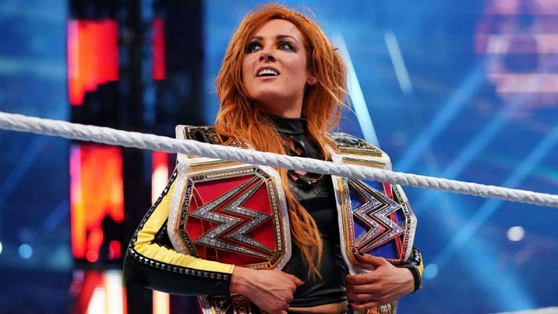 The Becky 2 Belts gimmick should end soon