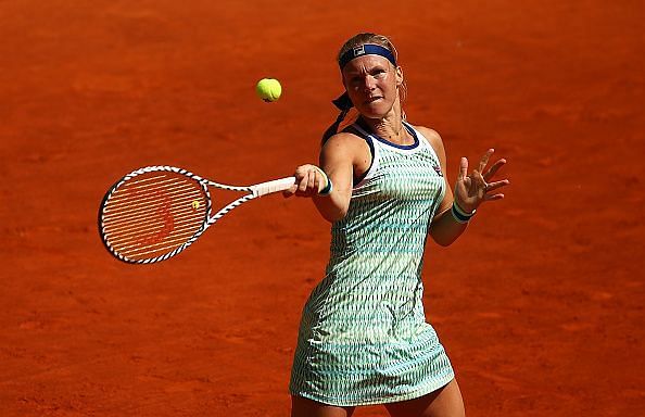 Kiki Bertens was at her best during her match against Jelena Ostapenko at the Mutua Madrid Open