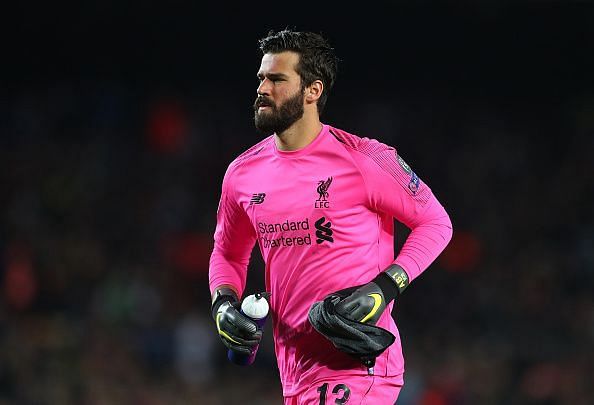 Alisson Becker was solid between the sticks for Liverpool