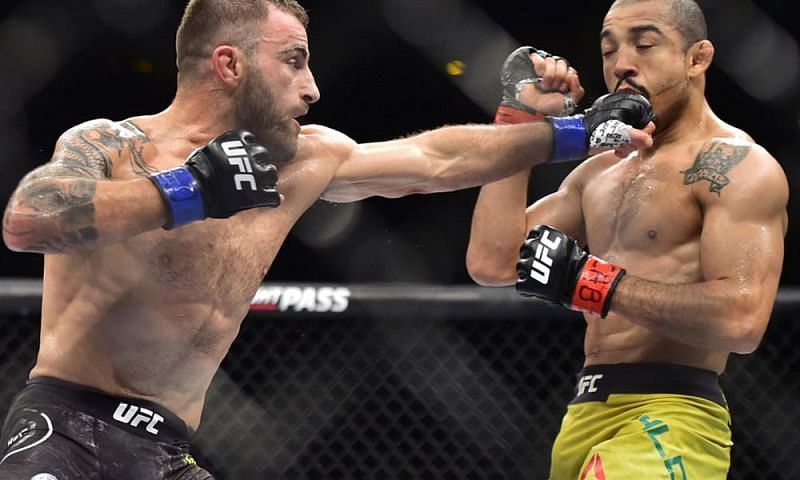 Alexander Volkanovski looks ready for a title shot after beating up Jose Aldo