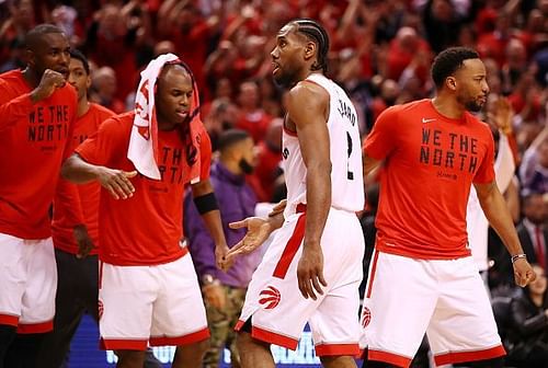 Kawhi Leonard led the Raptors home in a double OT thriller