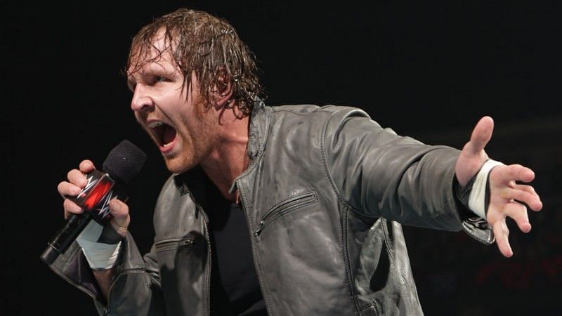 Dean Ambrose on the mic