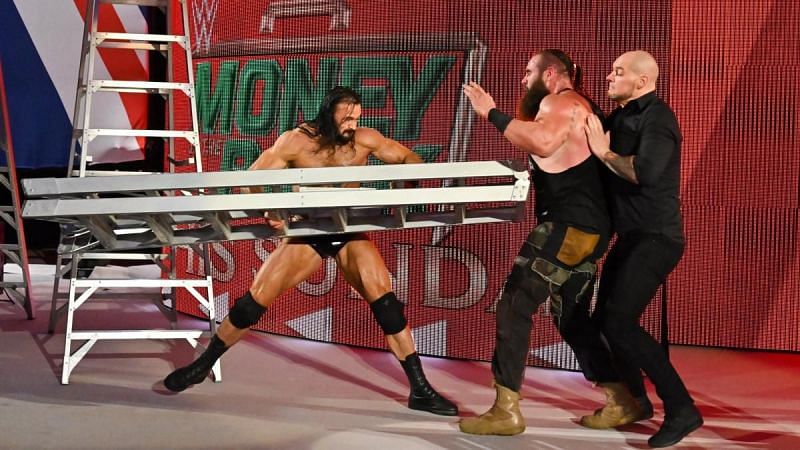 Strowman, Corbin and McIntyre on RAW