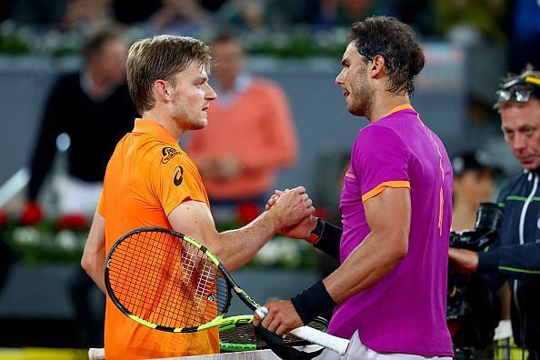 Rafael Nadal and David Goffin will play each other in Round 3 of Roland Garros 2019