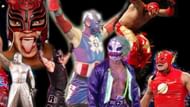 Rey Mysterio's various getups through the years