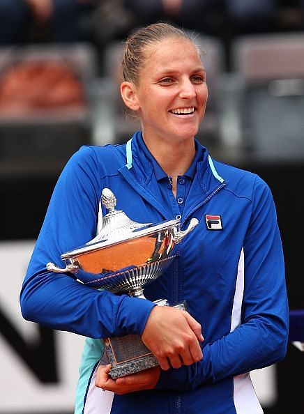 Karolina Pliskova triumphs in Rome