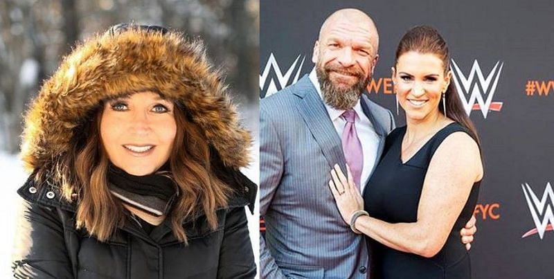 Dixie Carter (left) was at war with WWE during Impact Wrestling&#039;s prime
