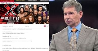 WWE Rumors: Arena website officially reveals surprising Extreme Rules match card