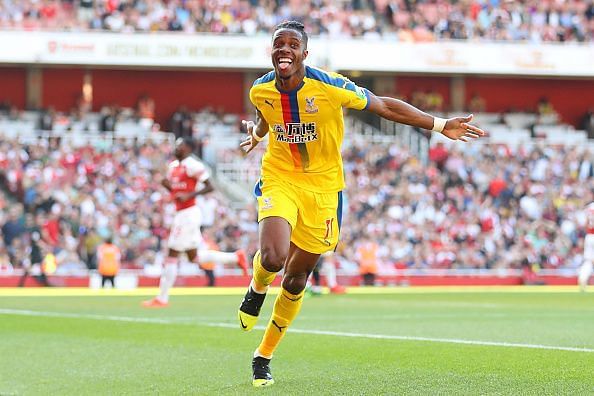 Wilfried Zaha - He has transformed into a much sought after Premier League winger