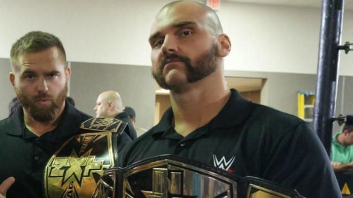 Dash and Dawson as NXT tag team champions