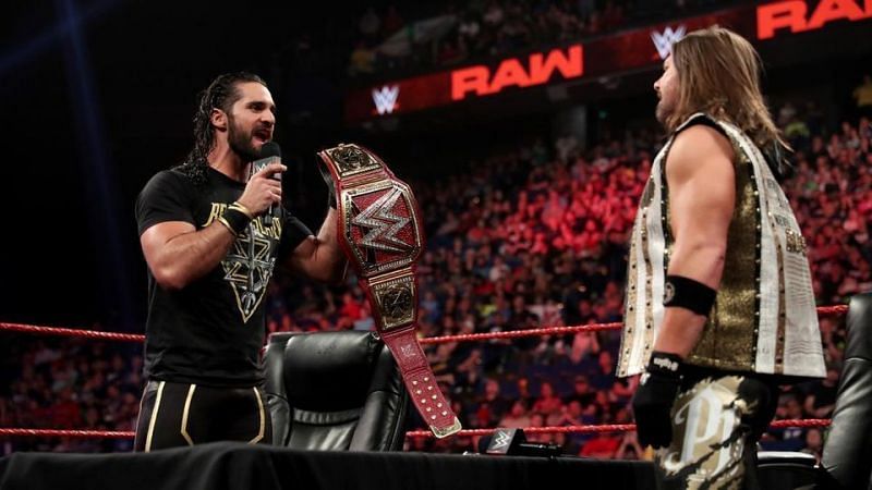 Seth Rollins and AJ Styles will face each other within a few hours